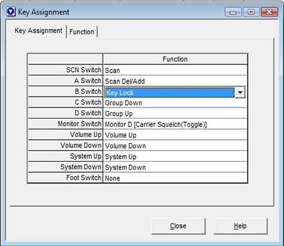 Button Assignments